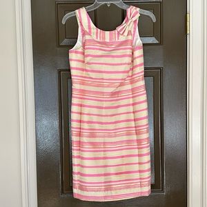 Lilly Pulitzer pink and gold dress size 2